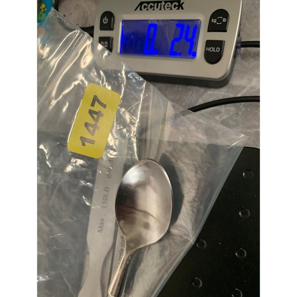 Hampton Bristo Pattern Forged Teaspoon 6.75" Heavy - Picture 4 of 4